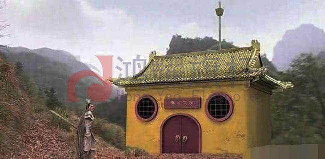 寺庙旗杆位置高度以及讲究(图2)